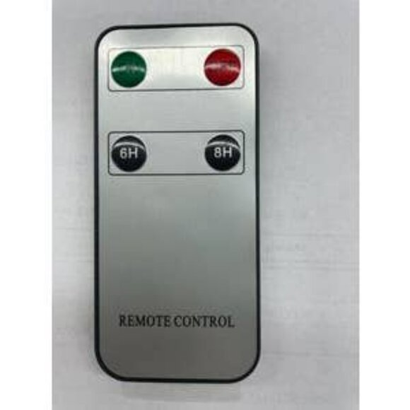 New Rustic Moving Flame Red Candle Light with Remote - Picture 2 of 5